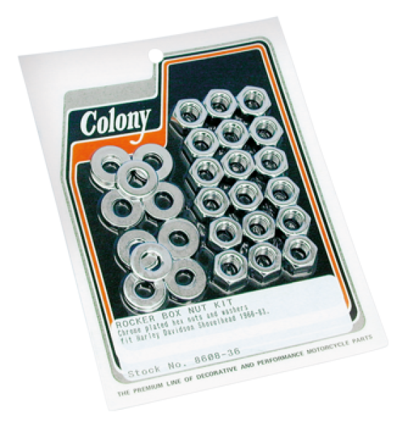ROCKER SHAFT END NUT KIT